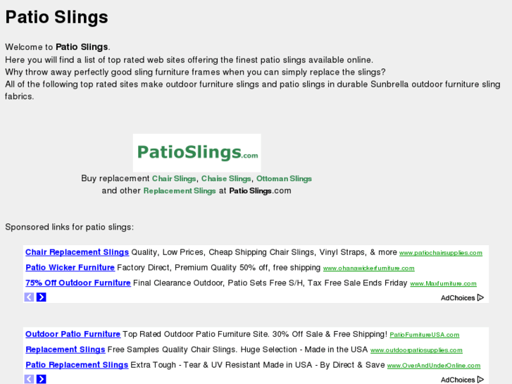 www.patioslings.info