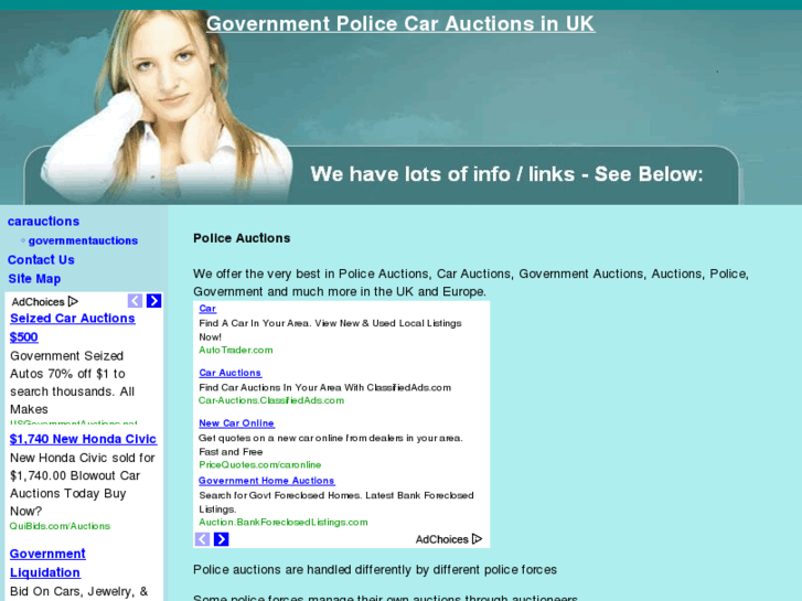 www.policecarauctionsuk.info