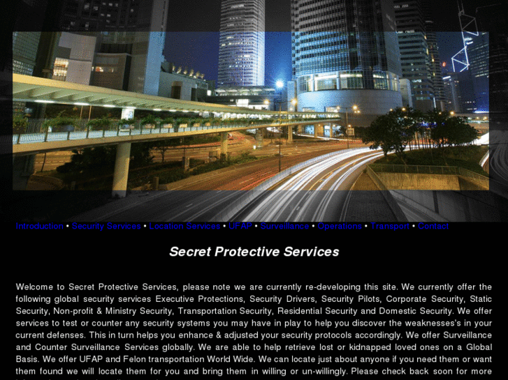 www.secretprotectiveservices.org