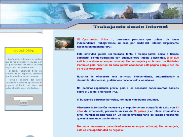 www.trabajandodesdeinternet.com