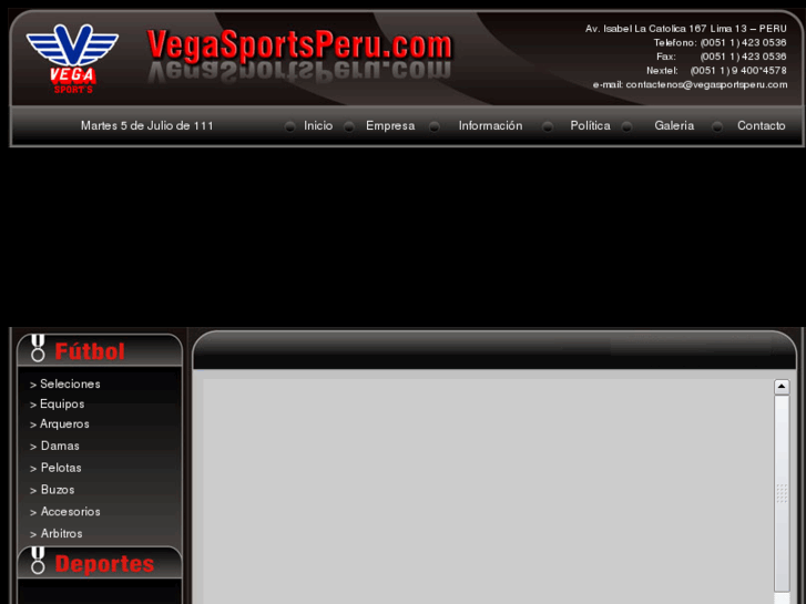 www.vegasportsperu.com