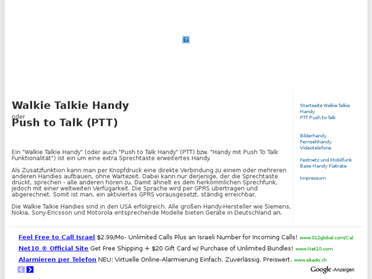 www.walkie-talkie-handy.de