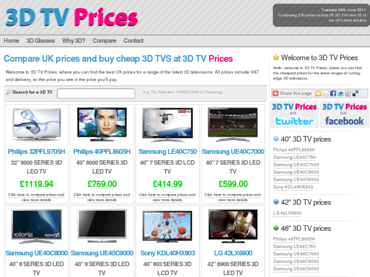 www.3dtvprices.co.uk