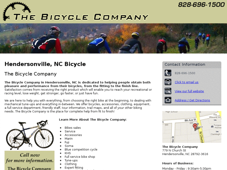 www.bicycleshendersonville.com