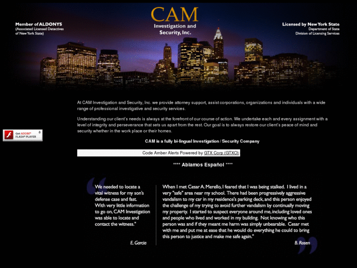 www.caminvestigation.com