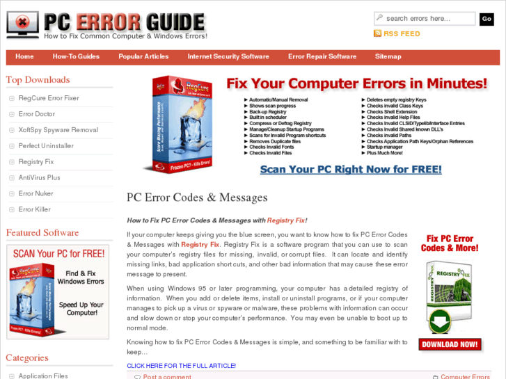 www.computererrorguide.com