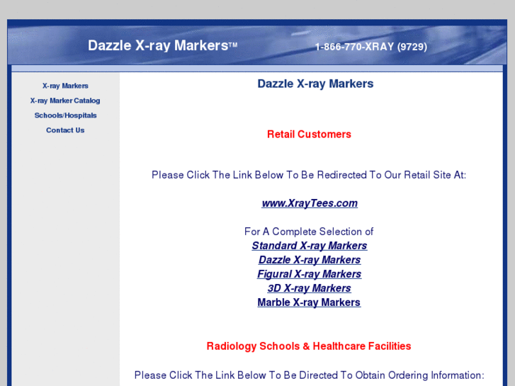 www.dazzlexraymarkers.com