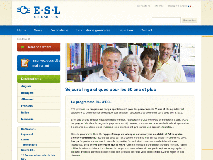 www.eslclub50.com