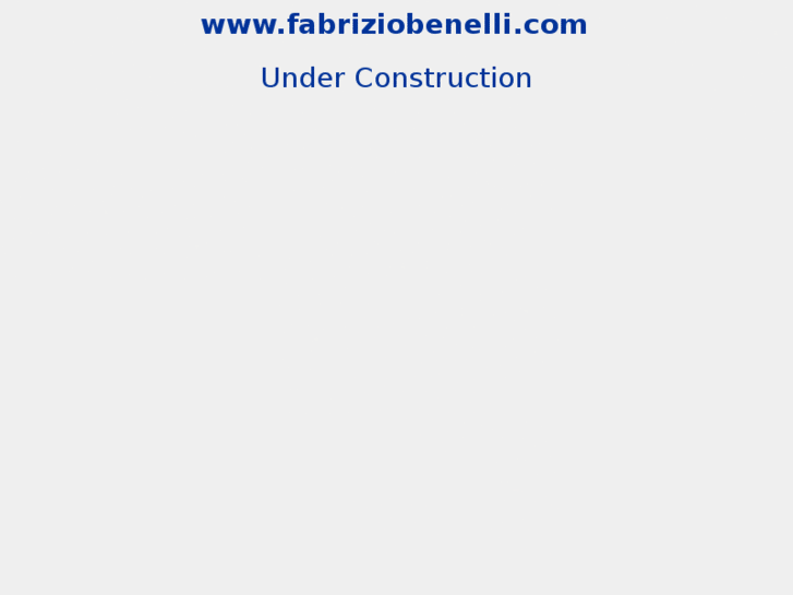 www.fabriziobenelli.com