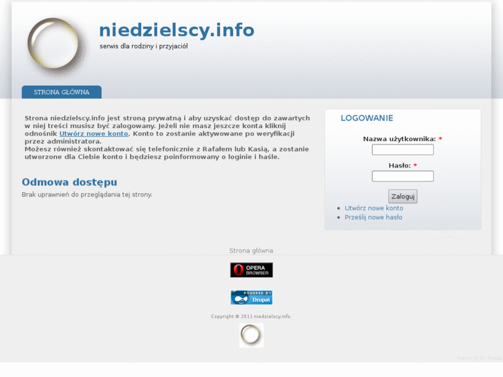 www.niedzielscy.info