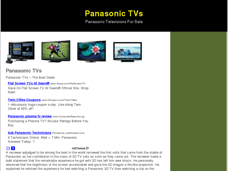 www.panasonictvs.net