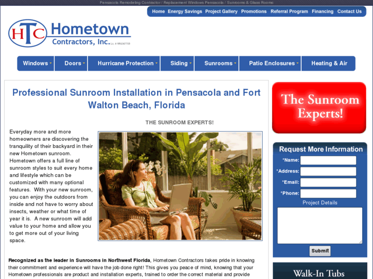 www.pensacolasunrooms.com