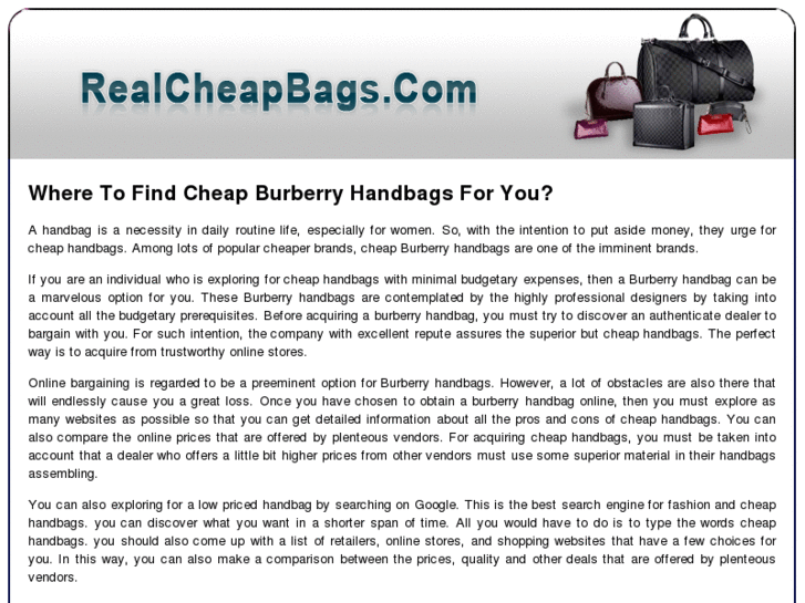 www.realcheapbags.com