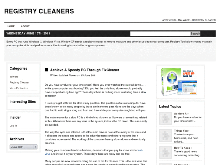 www.registrycleaners-blog.com