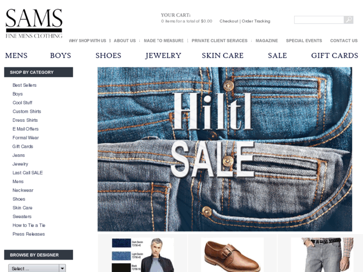 www.samsclothing.com