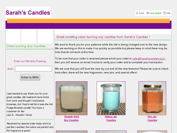 www.sarahscandles.com