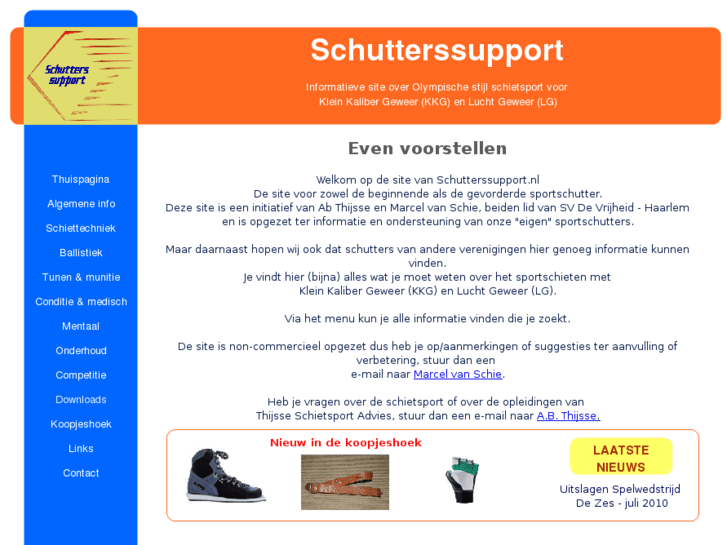 www.schutterssupport.nl