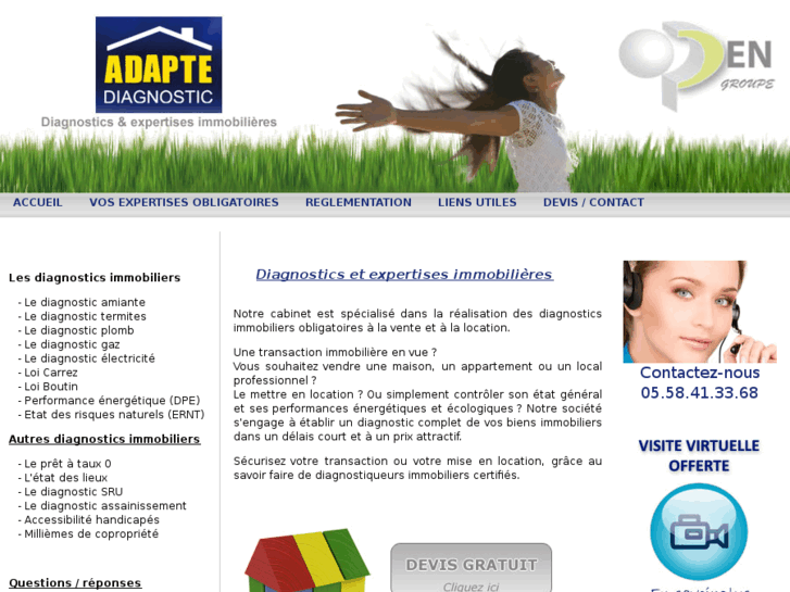 www.adapte-diagnostic-immobilier.fr