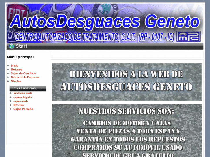 www.autosdesguacesgeneto.com