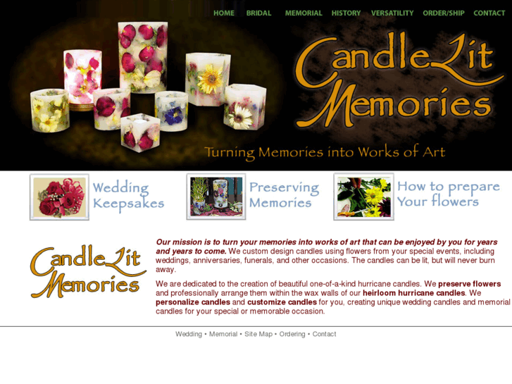 www.candlelitmemories.com