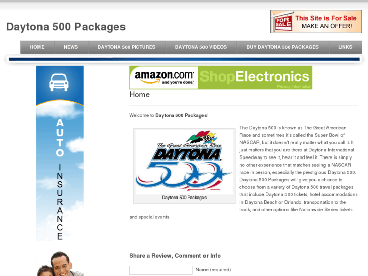 www.daytona500packages.com