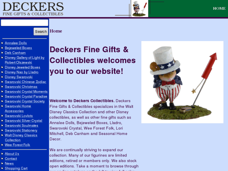 www.deckerscollectibles.com