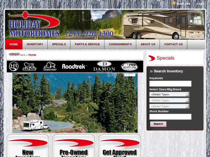 www.holidaymotorhomesrv.com