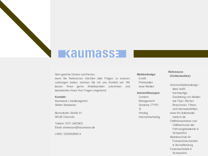 www.kaumasse.de