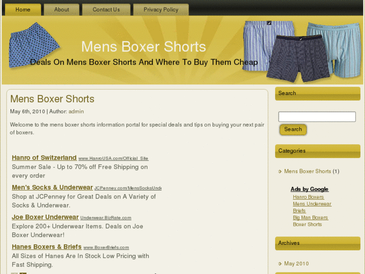 www.mensboxershorts.net