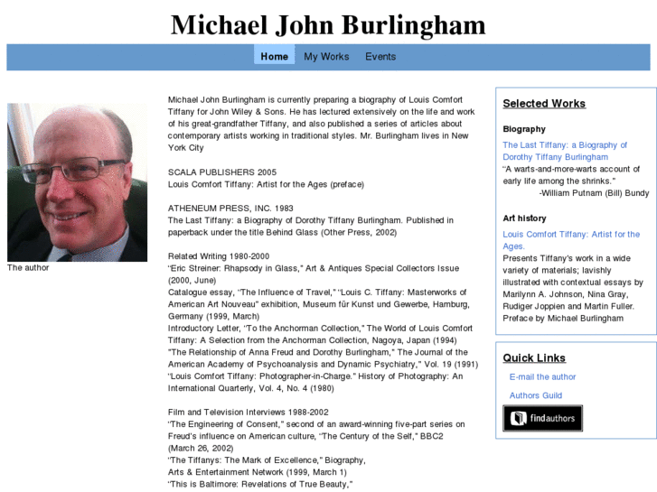 www.michaeljohnburlingham.com