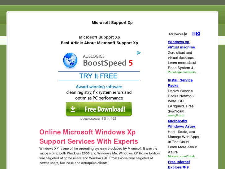 www.microsoftsupportxp.net