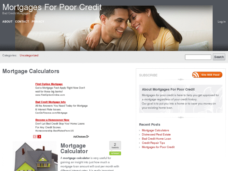 www.mortgagesforpoorcredit.com