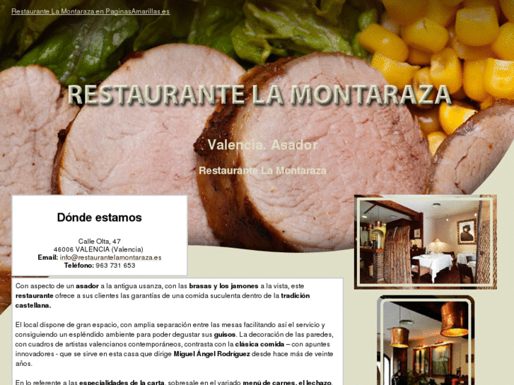 www.restaurantelamontaraza.es