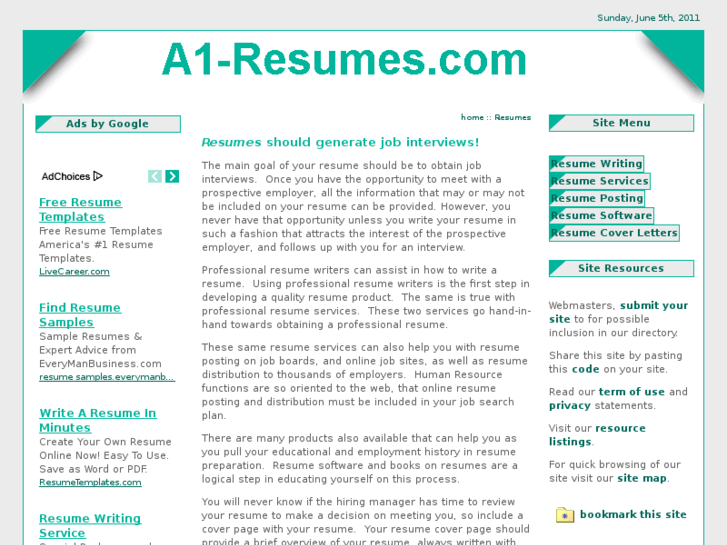 www.a1-resumes.com