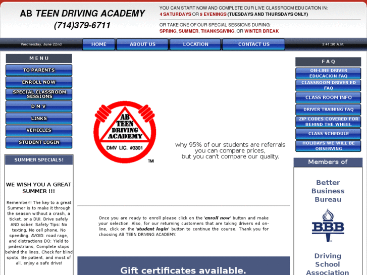 www.abteendrivingacademy.com