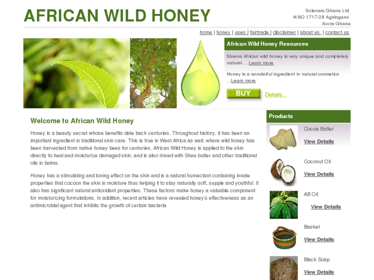 www.africanwildhoney.info