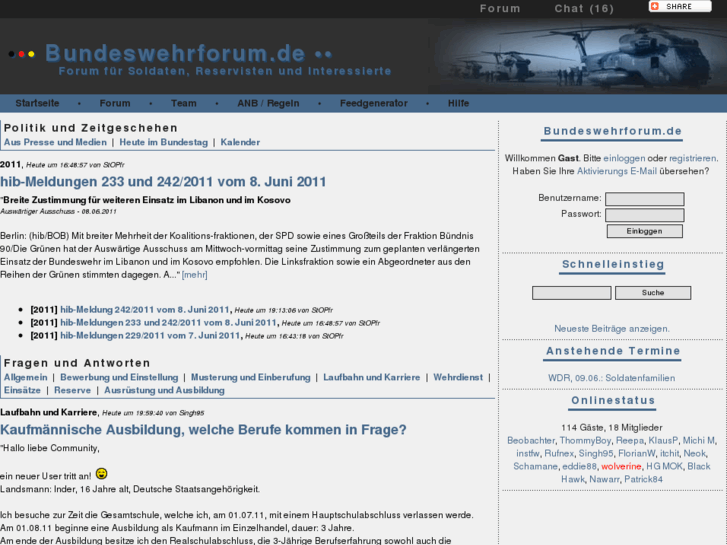 www.bundeswehrforum.de