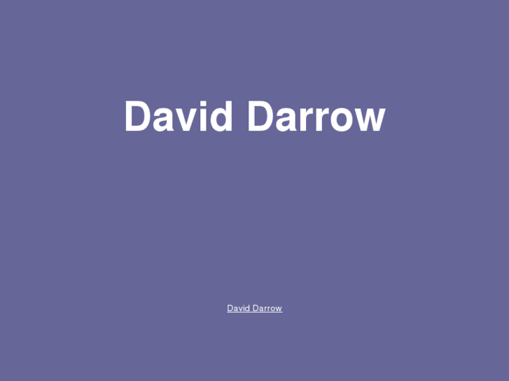 www.daviddarrow.org