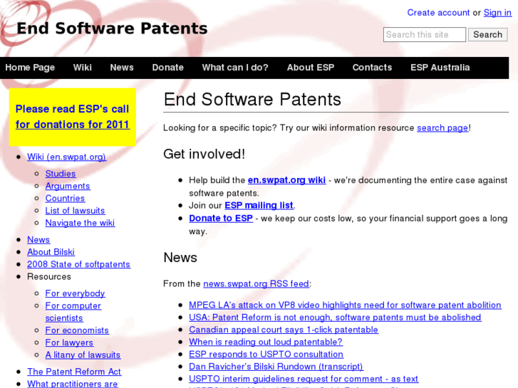 www.endsoftpatents.com