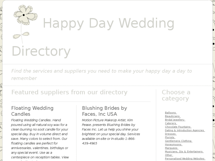 www.happydayweddingdirectory.com