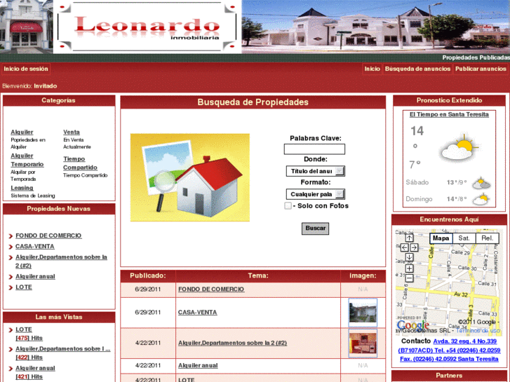 www.inmobiliarialeonardo.com