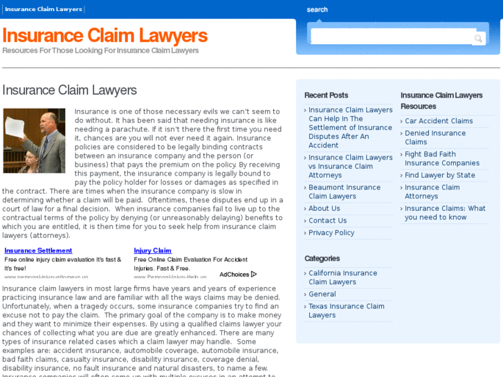 www.insuranceclaimlawyers.net