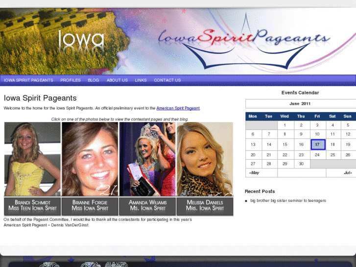 www.iowaspiritpageants.com