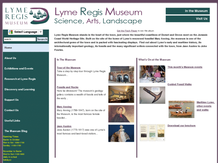 www.lymeregismuseum.co.uk