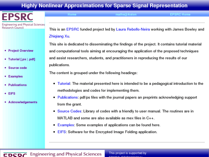 www.nonlinear-approx.info