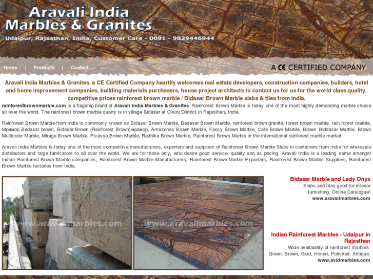 www.rainforestbrownmarble.com