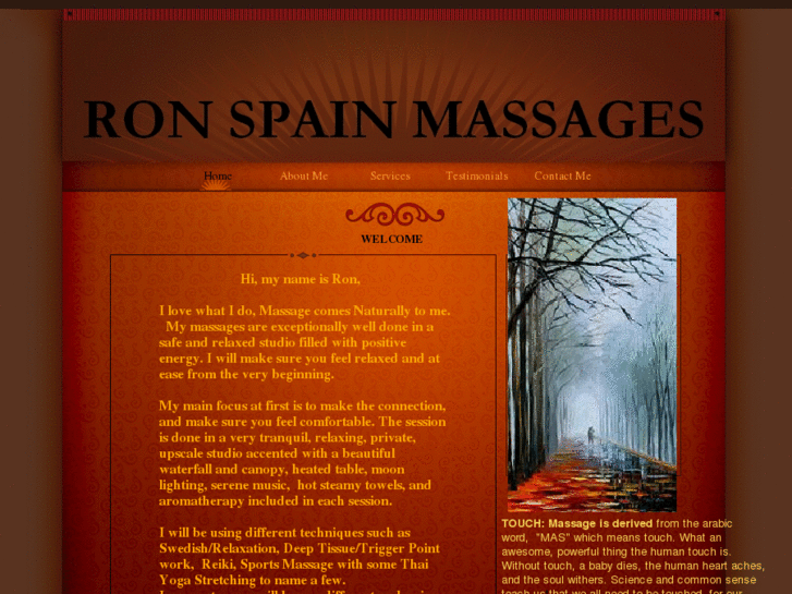 www.ronspainmassages.com