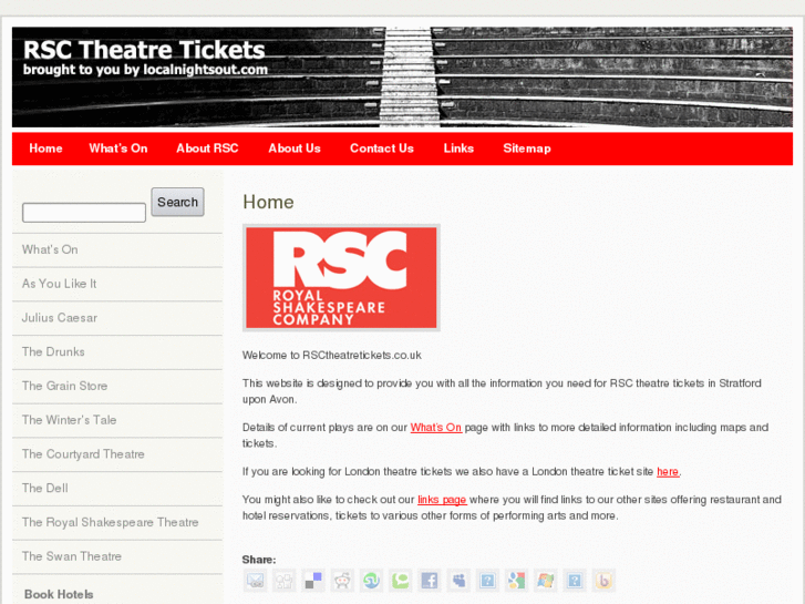 www.rsctheatretickets.co.uk