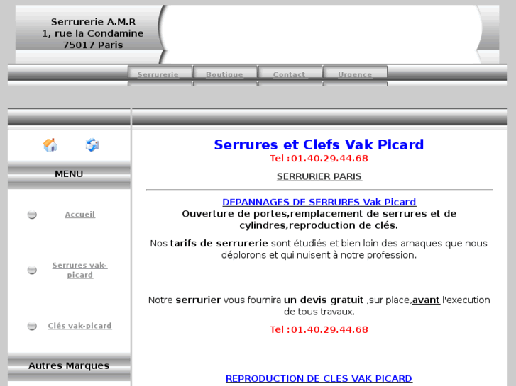 www.serrurier-serrurerie-vak-picard.com