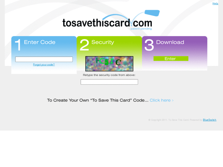 www.tosavethiscard.com